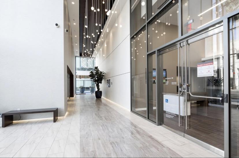 Beverly Hills office building lobby